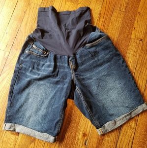 Maternity Jean Shorts